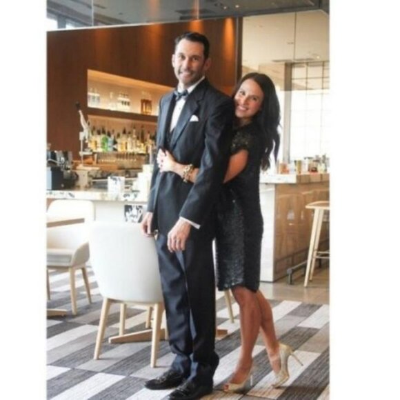 AllSaints black progression sequined Dress 10 M - Picture 8 of 8